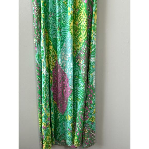 Lilly Pulitzer Women's Strapless Marlisa Maxi Dress in Multicolor Floral Size XS - Picture 10 of 14